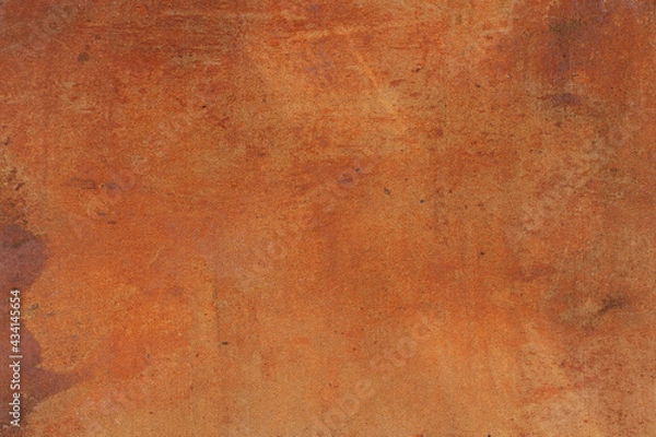 Obraz Background with rust, brown rusty iron texture.	