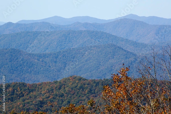 Fototapeta Distant Mountains