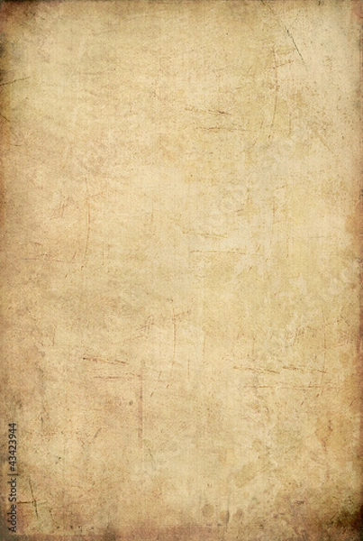 Obraz Stary zardzewiały papier