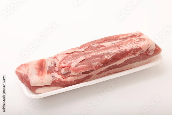 Fototapeta 黒豚　バラブロック肉