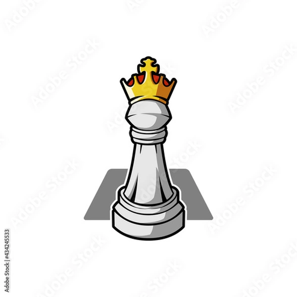 Obraz chess king piece strategy play