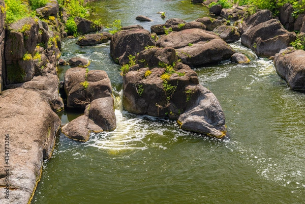 Obraz Boulders on the river
