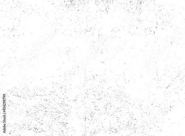 Fototapeta Cracked grunge urban background with rough surface. Dust overlay distress grained texture. One color graphic resource.