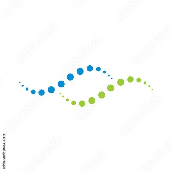 Fototapeta Spine diagnostics logo template vector illustration design