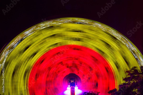 Obraz long exposure fair