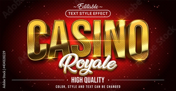 Obraz Editable text style effect - text style theme. Graphic Design Element.