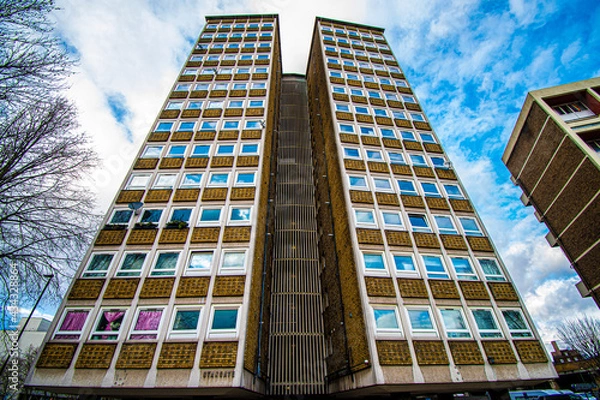 Obraz old building in the sky