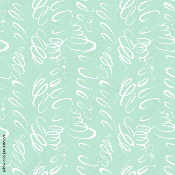 Obraz seamless pattern with scroll brush strokes; pastel wallpaper