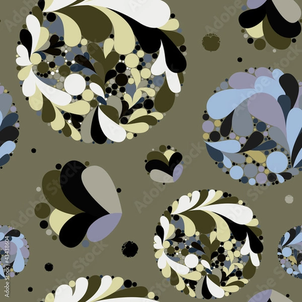 Obraz Vector abstract seamless pattern