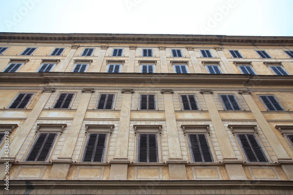 Fototapeta Roman building facade