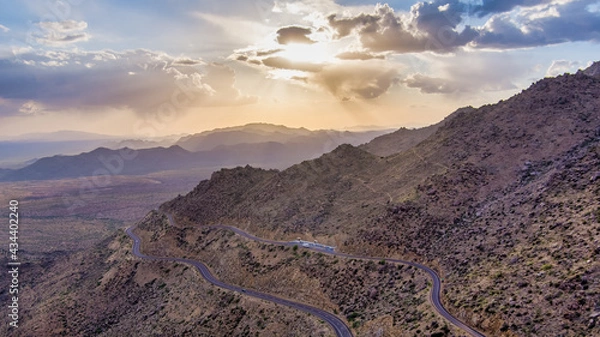 Obraz Desert Sunset, Yarnell, AZ