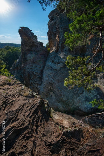 Obraz stone mountain reaching for the sky