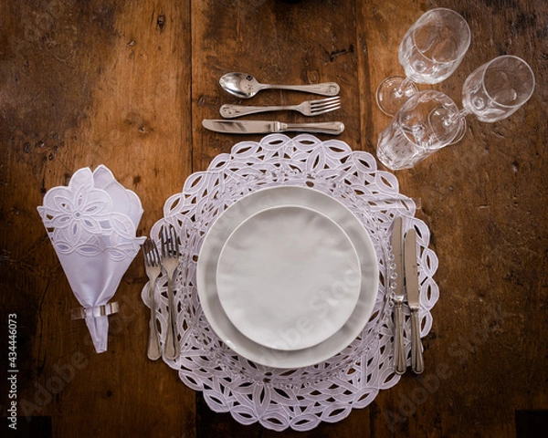 Obraz Mesa posta - almoço ou jantar