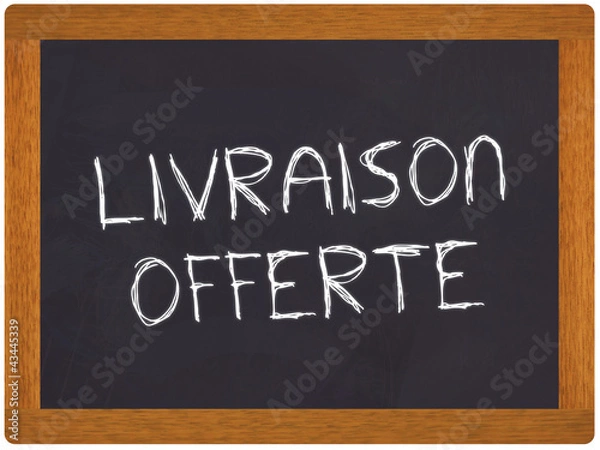 Fototapeta livraison offerte,