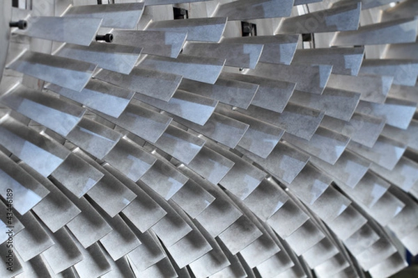 Obraz turbine rotor blades