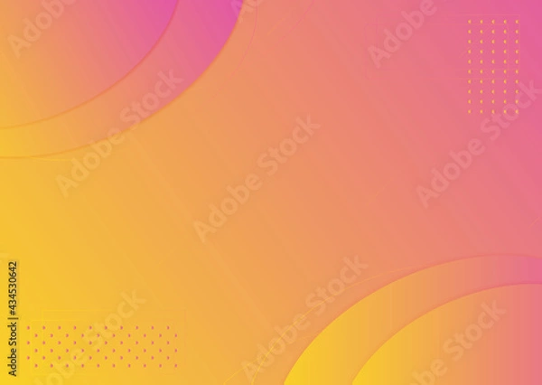 Fototapeta Colorful abstract background circle shape design