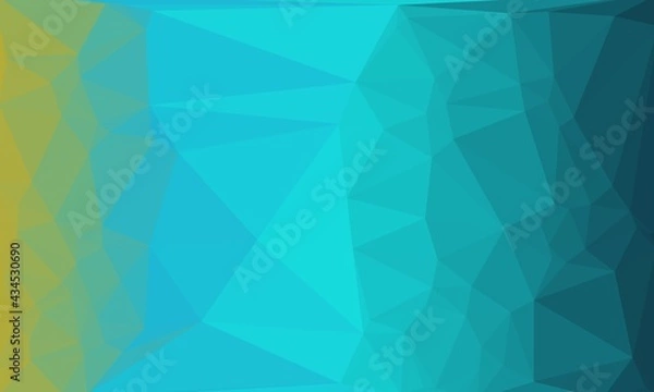 Fototapeta Abstract geometric background with poly pattern and gradient