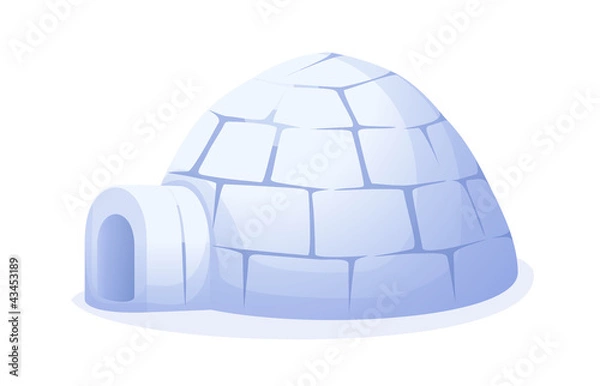Fototapeta vector icon igloo