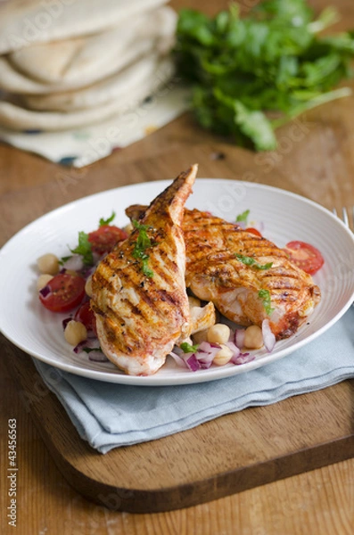 Fototapeta Harissa chicken