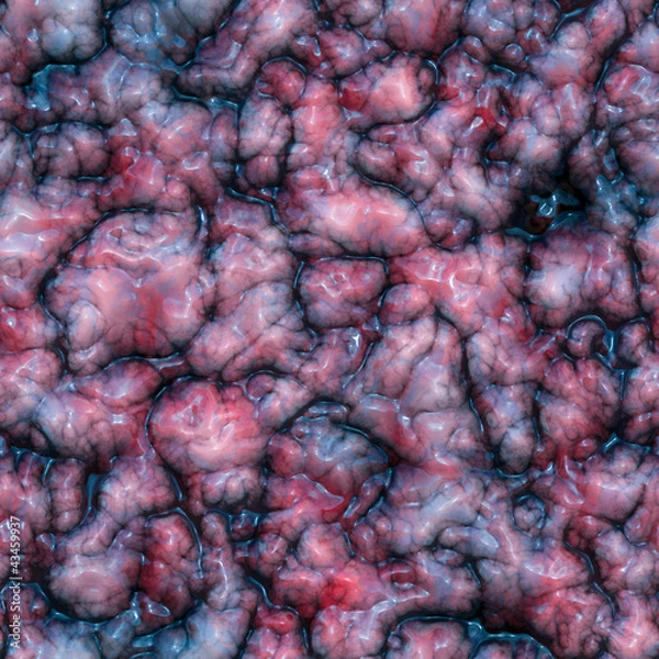 Fototapeta Seamless texture of a brain tissue