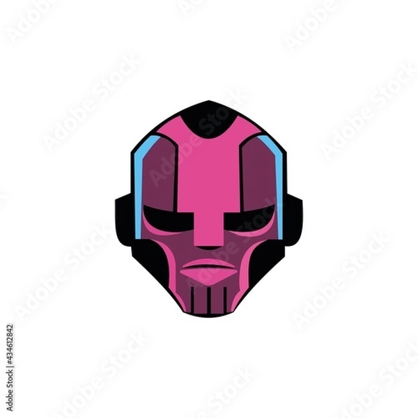 Obraz robot icon.vector cyborg icon. cyber punk