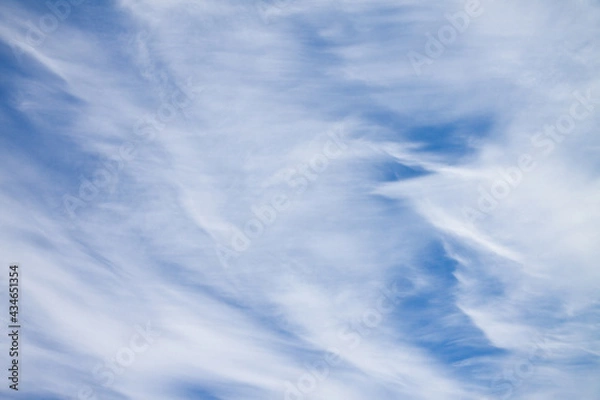 Fototapeta 春の青空と白い雲	