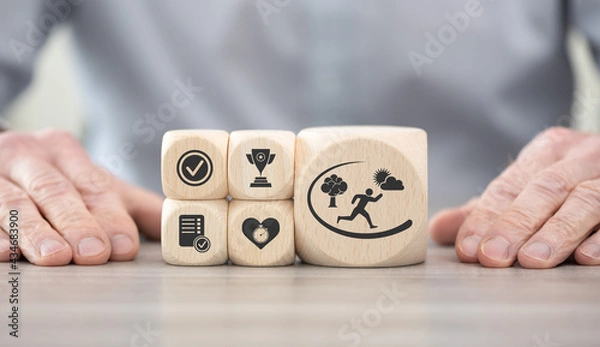 Obraz Concept of jogging