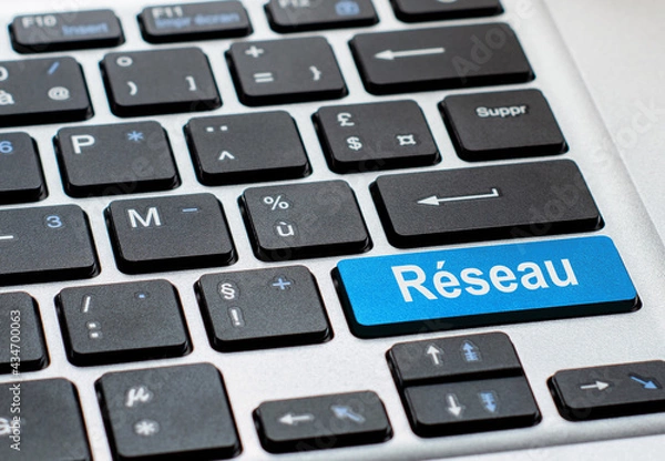 Fototapeta Réseau