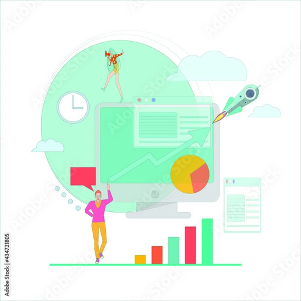 Obraz elements  Business