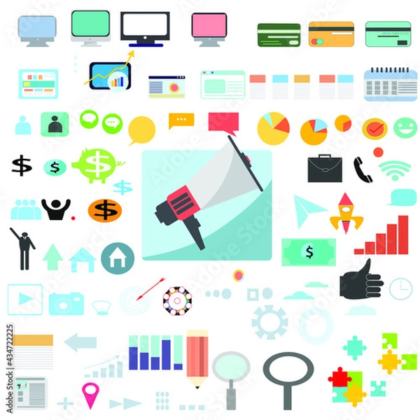 Obraz icons for web and mobile applications