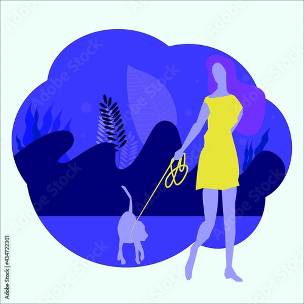 Obraz The Lady with the Dog 