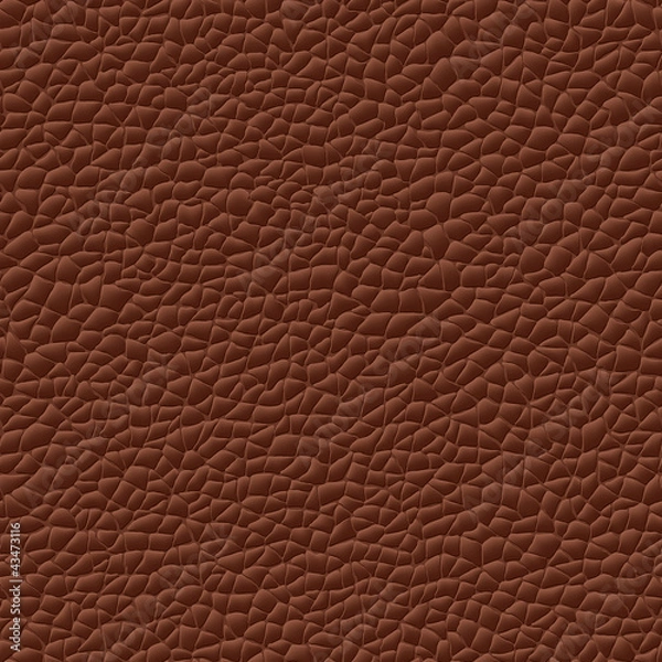 Obraz seamless vector leather texture background
