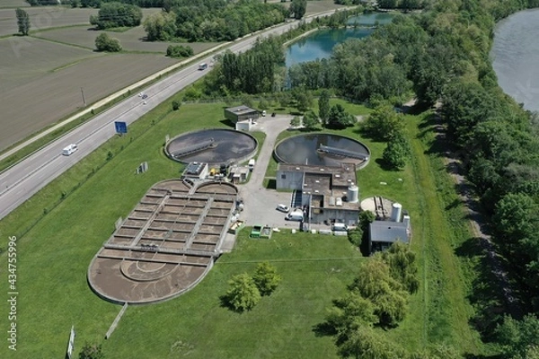 Obraz Station d'épuration