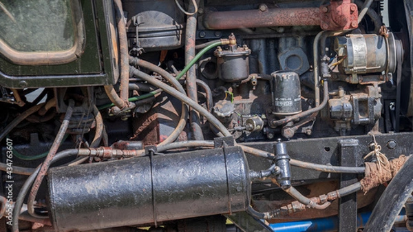 Obraz old engine