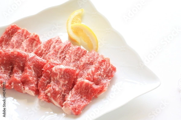 Obraz freshness Beef for Korean Yakiniku