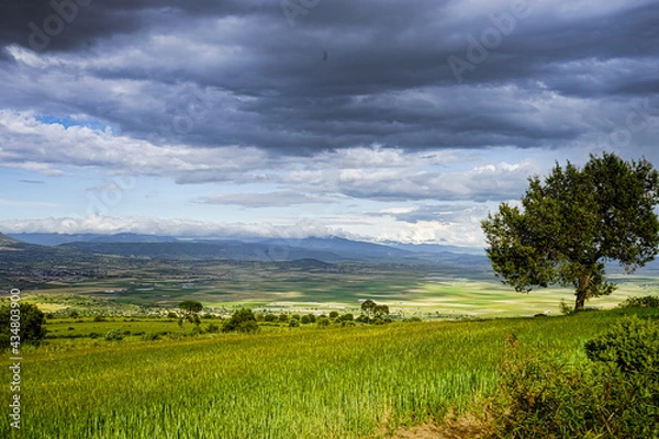 Obraz landscape with clouds and sky