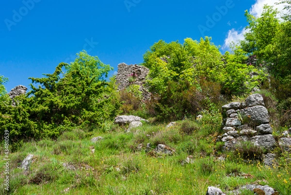 Obraz Rocca Malacucchiara medieval ruins