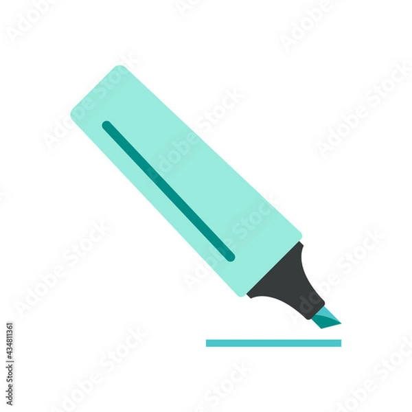 Obraz highlighter icon design vector template