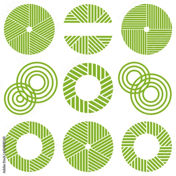 Obraz 抹茶　石臼挽き　広告イラスト