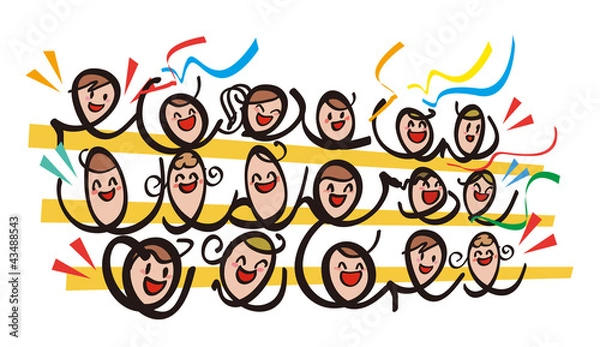 Fototapeta The audience02