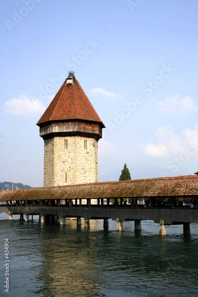 Fototapeta kapellbruecke luzern
