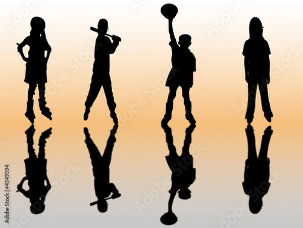 Obraz Children playing