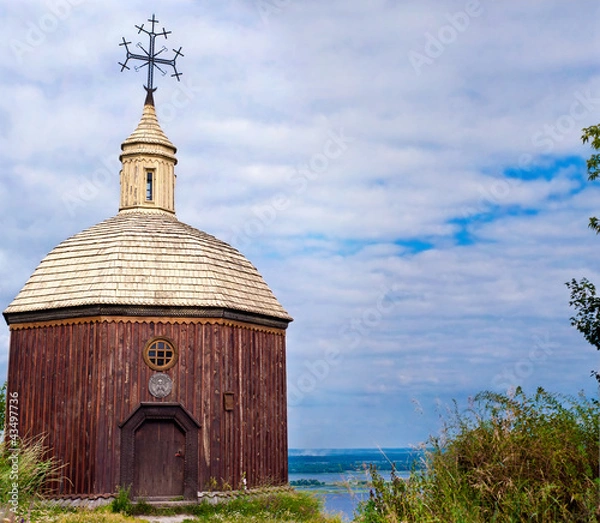 Fototapeta Old wooden church