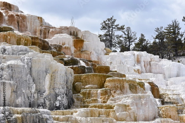 Obraz Formations in Yellowstone