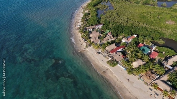 Fototapeta mar caribe colombiano