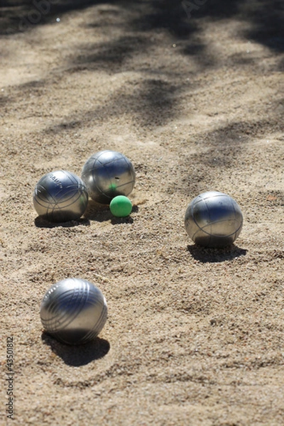 Obraz jeu de boules