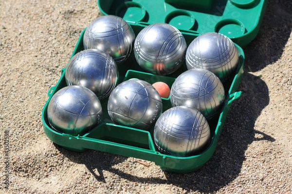 Obraz jeu de boules
