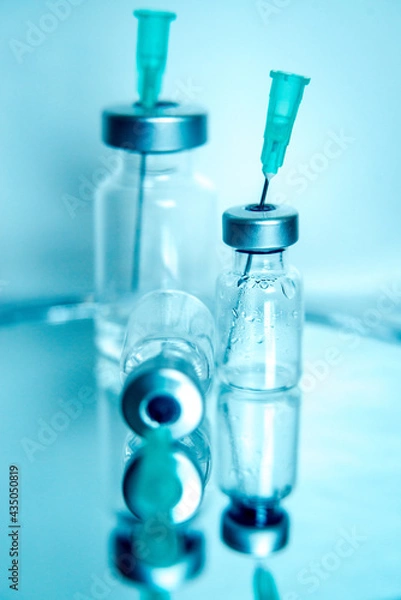 Fototapeta szczepionka.