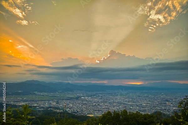 Fototapeta 後光の輝き（山形市）
