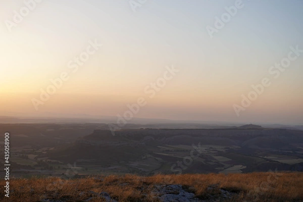 Obraz Mountain formations over the valleys